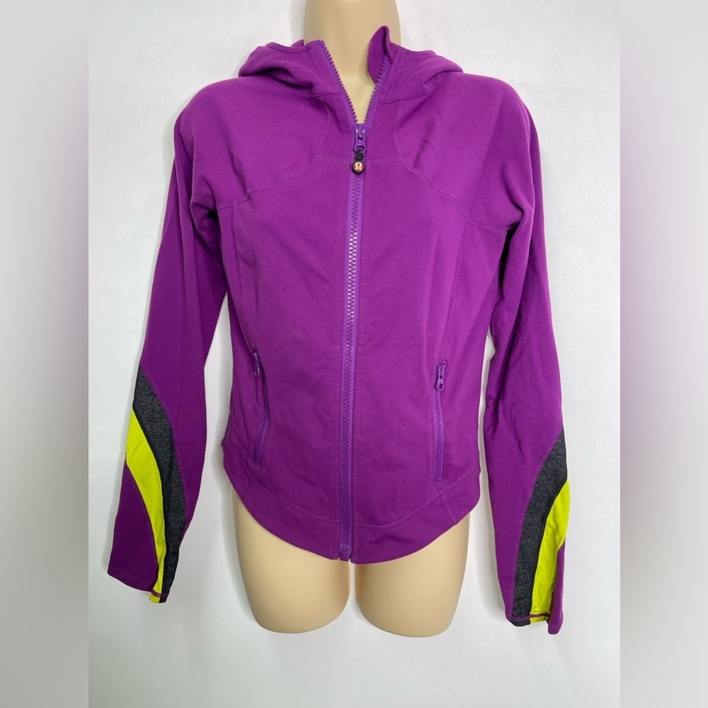 Lululemon Full Zip Purple Hoodie